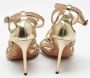 Jimmy Choo Pre-owned Leather sandals Yellow Dames - Thumbnail 5