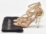 Jimmy Choo Pre-owned Leather sandals Yellow Dames - Thumbnail 9