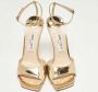 Jimmy Choo Pre-owned Leather sandals Yellow Dames - Thumbnail 2