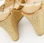 Jimmy Choo Pre-owned Leather sandals Yellow Dames - Thumbnail 6