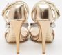 Jimmy Choo Pre-owned Leather sandals Yellow Dames - Thumbnail 5