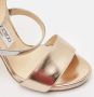 Jimmy Choo Pre-owned Leather sandals Yellow Dames - Thumbnail 7