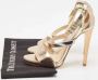 Jimmy Choo Pre-owned Leather sandals Yellow Dames - Thumbnail 9