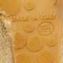 Jimmy Choo Pre-owned Leather sandals Yellow Dames - Thumbnail 7