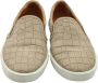 Jimmy Choo Pre-owned Leather sneakers Beige Dames - Thumbnail 2