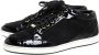 Jimmy Choo Pre-owned Leather sneakers Black Dames - Thumbnail 3