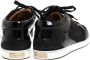 Jimmy Choo Pre-owned Leather sneakers Black Dames - Thumbnail 4