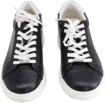 Jimmy Choo Pre-owned Leather sneakers Black Dames