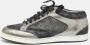 Jimmy Choo Pre-owned Leather sneakers Gray Dames - Thumbnail 2