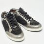 Jimmy Choo Pre-owned Leather sneakers Gray Dames - Thumbnail 4