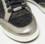 Jimmy Choo Pre-owned Leather sneakers Gray Dames - Thumbnail 7