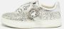 Jimmy Choo Pre-owned Leather sneakers Gray Dames - Thumbnail 2