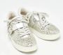 Jimmy Choo Pre-owned Leather sneakers Gray Dames - Thumbnail 4