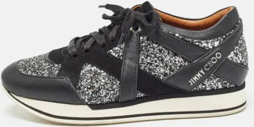 Jimmy Choo Pre-owned Leather sneakers Multicolor Dames