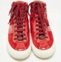 Jimmy Choo Pre-owned Leather sneakers Red Heren - Thumbnail 2