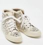 Jimmy Choo Pre-owned Leather sneakers White Dames - Thumbnail 4