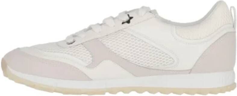 Jimmy Choo Pre-owned Leather sneakers White Heren