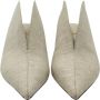 Jimmy Choo Pre-owned Linen mules Beige Dames - Thumbnail 3