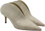 Jimmy Choo Pre-owned Linen mules Beige Dames - Thumbnail 4