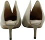 Jimmy Choo Pre-owned Linen mules Beige Dames - Thumbnail 5