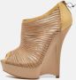 Jimmy Choo Pre-owned Mesh boots Beige Dames - Thumbnail 2