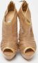 Jimmy Choo Pre-owned Mesh boots Beige Dames - Thumbnail 3