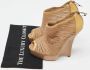 Jimmy Choo Pre-owned Mesh boots Beige Dames - Thumbnail 9