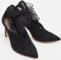 Jimmy Choo Pre-owned Mesh boots Black Dames - Thumbnail 4