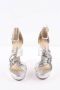 Jimmy Choo Pre-owned Polyester heels Gray Dames - Thumbnail 2