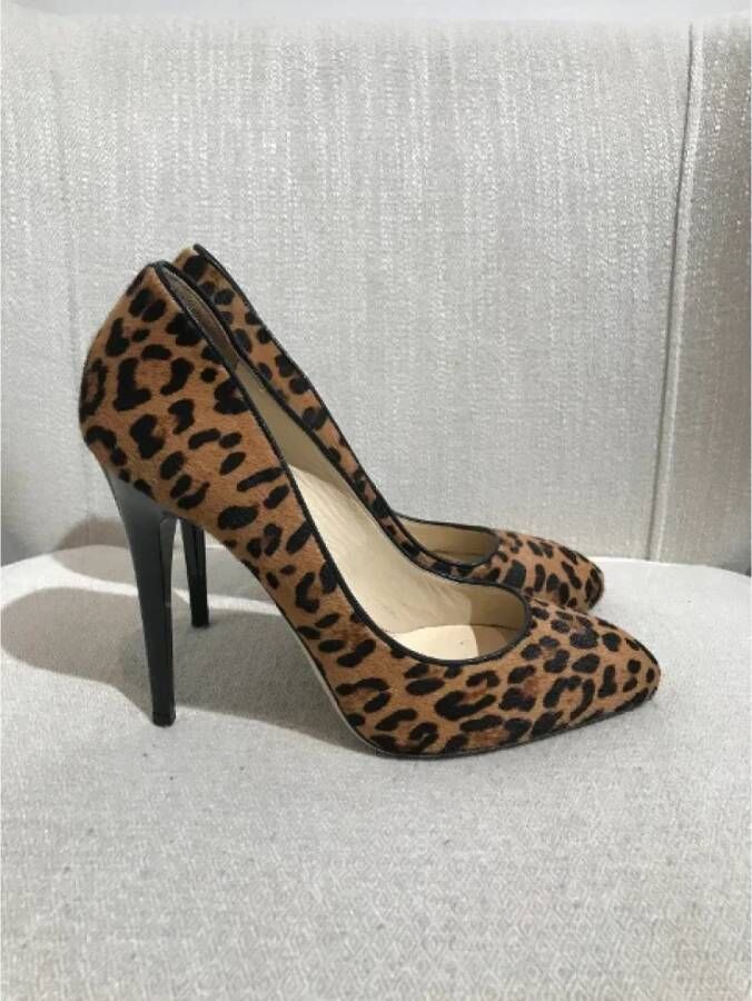 Jimmy Choo Pre-owned Pony hair heels Multicolor Dames