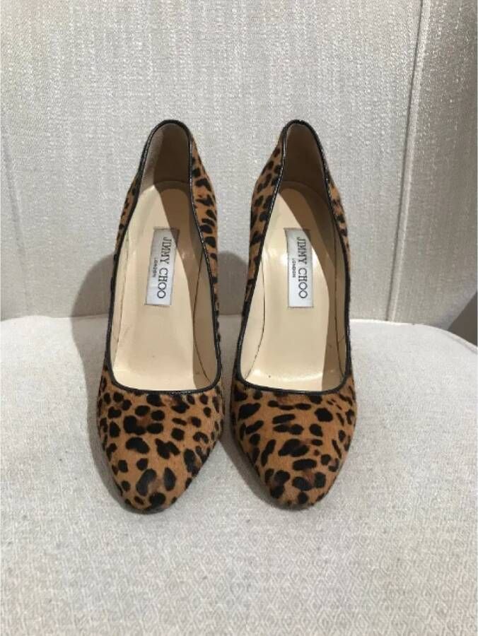 Jimmy Choo Pre-owned Pony hair heels Multicolor Dames