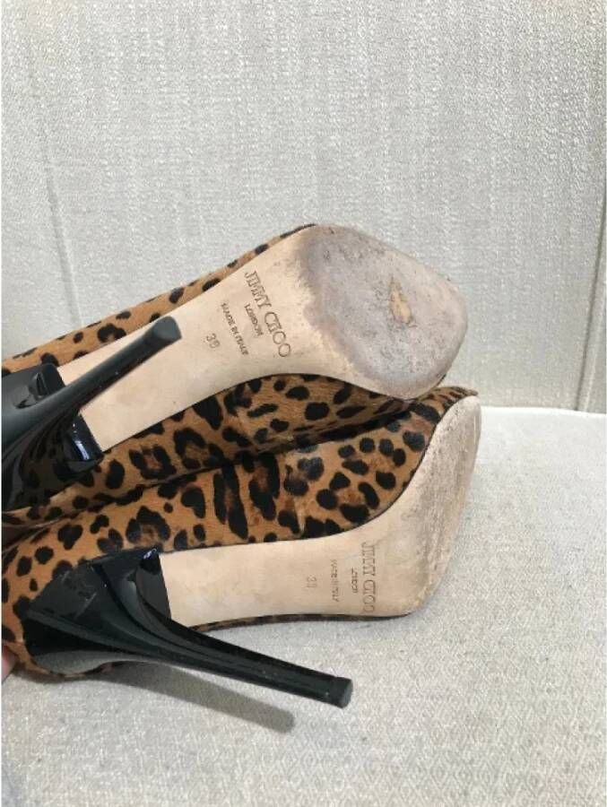 Jimmy Choo Pre-owned Pony hair heels Multicolor Dames