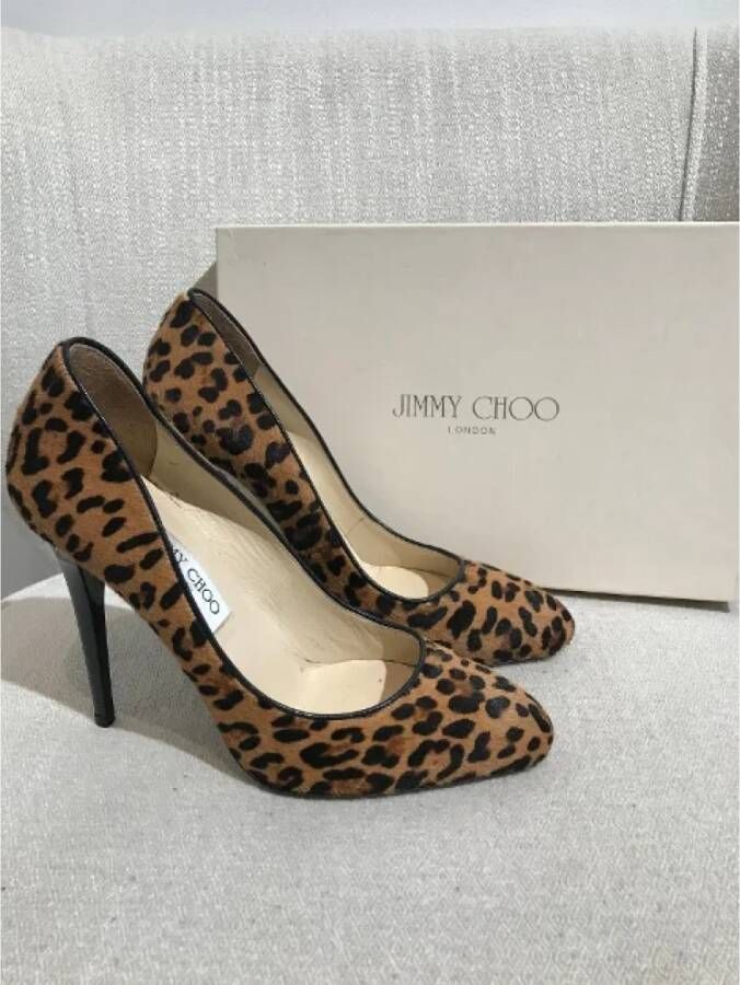 Jimmy Choo Pre-owned Pony hair heels Multicolor Dames