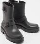 Jimmy Choo Pre-owned Rubber boots Black Dames - Thumbnail 3