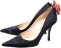 Jimmy Choo Pre-owned Satin heels Black Dames - Thumbnail 3