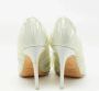 Jimmy Choo Pre-owned Satin heels Blue Dames - Thumbnail 5