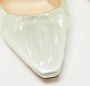 Jimmy Choo Pre-owned Satin heels Blue Dames - Thumbnail 8