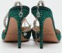 Jimmy Choo Pre-owned Satin heels Green Dames - Thumbnail 5