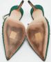 Jimmy Choo Pre-owned Satin heels Green Dames - Thumbnail 6