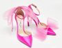 Jimmy Choo Pre-owned Satin heels Pink Dames - Thumbnail 4