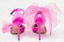 Jimmy Choo Pre-owned Satin heels Pink Dames - Thumbnail 5