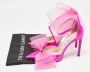 Jimmy Choo Pre-owned Satin heels Pink Dames - Thumbnail 9