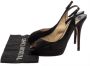 Jimmy Choo Pre-owned Satin sandals Black Dames - Thumbnail 7