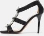 Jimmy Choo Pre-owned Satin sandals Black Dames - Thumbnail 2