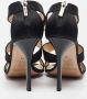 Jimmy Choo Pre-owned Satin sandals Black Dames - Thumbnail 5