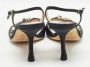 Jimmy Choo Pre-owned Satin sandals Black Dames - Thumbnail 5