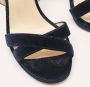 Jimmy Choo Pre-owned Satin sandals Black Dames - Thumbnail 5