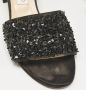 Jimmy Choo Pre-owned Satin sandals Black Dames - Thumbnail 5