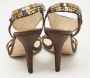 Jimmy Choo Pre-owned Satin sandals Brown Dames - Thumbnail 4