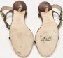 Jimmy Choo Pre-owned Satin sandals Brown Dames - Thumbnail 5